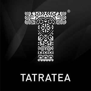 Logo of Tatratea, a natural tea-based liquors containing highland herbs extracts and pure mountain water.
