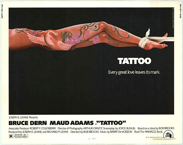 Tattoo (1981 film) Tattoo 1981 Scopophilia