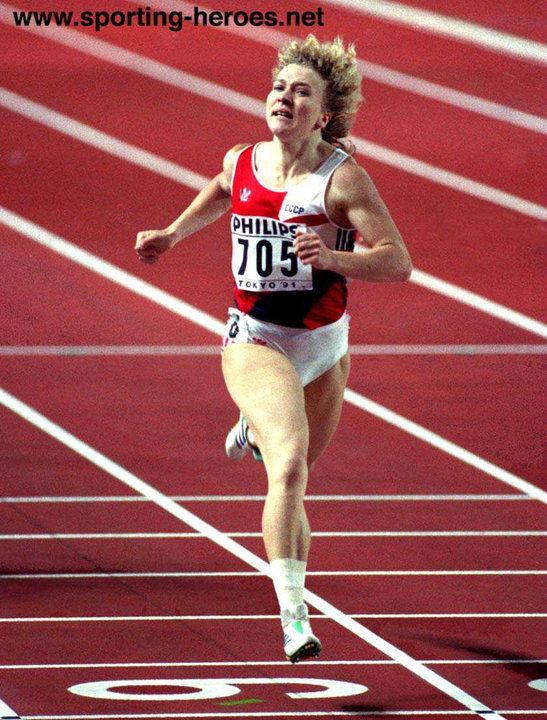 Tatyana Ledovskaya Tatyana LEDOVSKAYA Two Golds at the 1991 World Championships