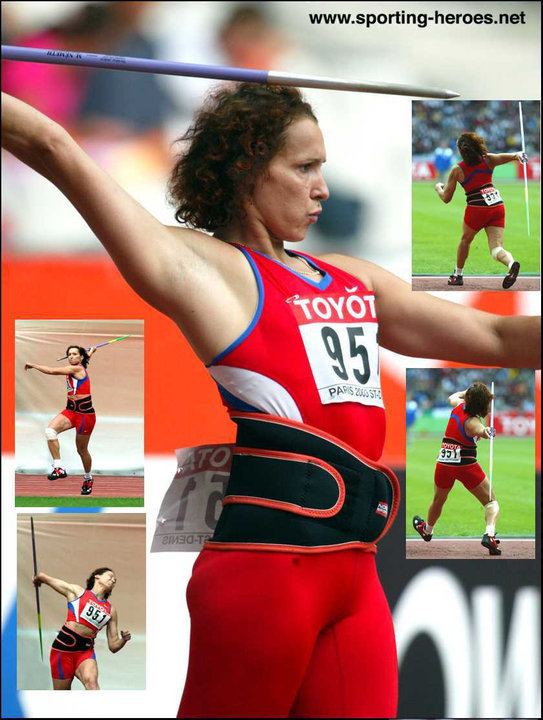 Tatyana Shikolenko Tatyana SHIKOLENKO 1999 2003 World Championship Javelin silver