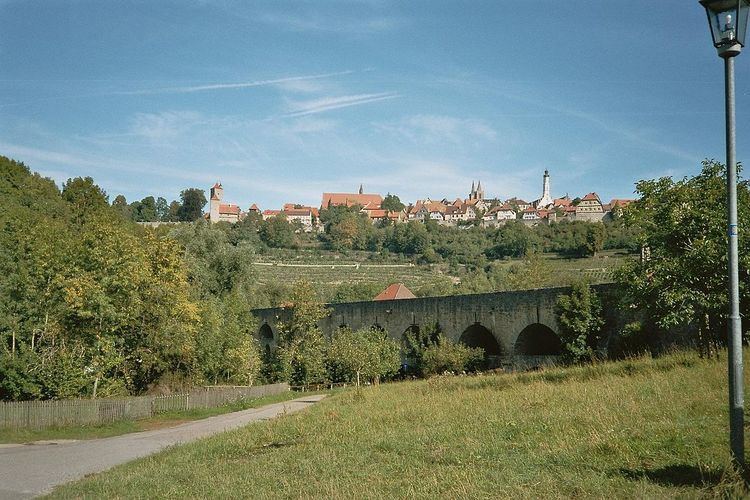 Tauber Bridge, Rothenburg ob der Tauber