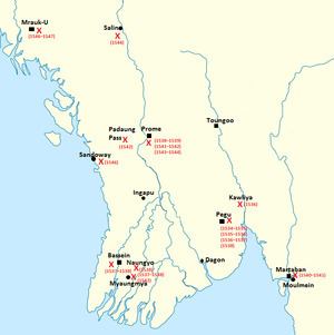 Taungoo–Hanthawaddy War (1534–41) httpsuploadwikimediaorgwikipediacommonsthu