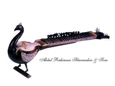 Taus (instrument) Abdul Rahiman Sitarmaker amp Sons Sitar Tanpura Veena Taus and