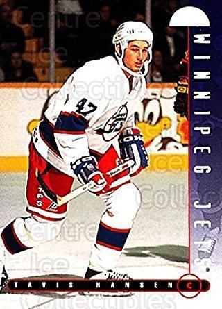 Tavis Hansen Amazoncom CI Tavis Hansen Hockey Card 199596 Leaf base 214