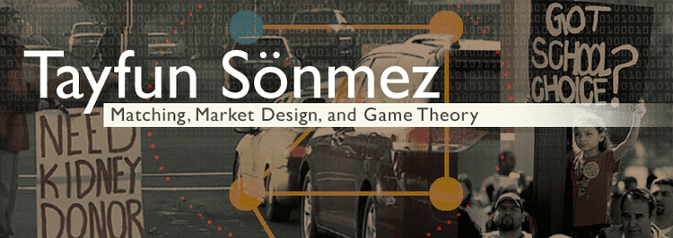 Tayfun Sönmez Tayfun Snmez Matching Market Design and Game Theory