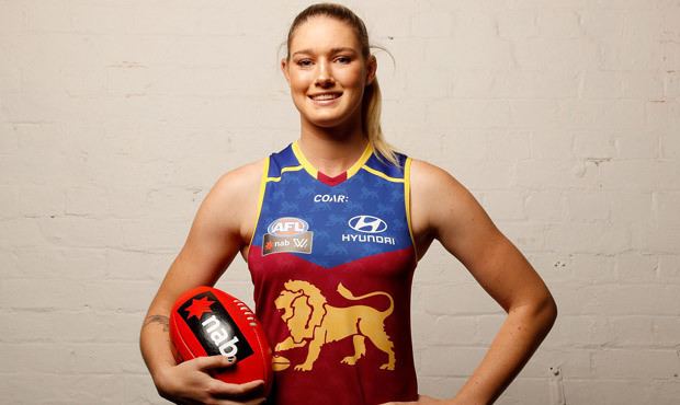 Tayla Harris Tayla Harris in doubt for Lions39 AFLW opener AFLcomau