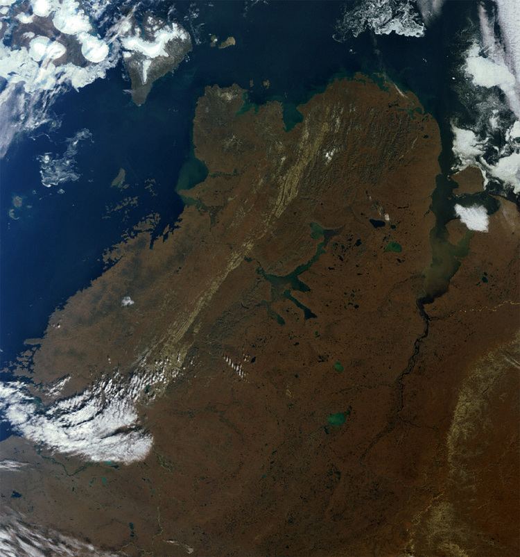 Taymyr Peninsula Earth Snapshot Taymyr Peninsula
