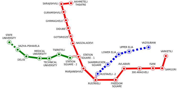 Tbilisi Metro Tbilisi Metro Map Lines Route Hours Tickets