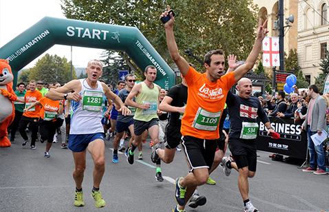 TbilisiMarathon Agendage Thousands participate in Caucasus39 first official half