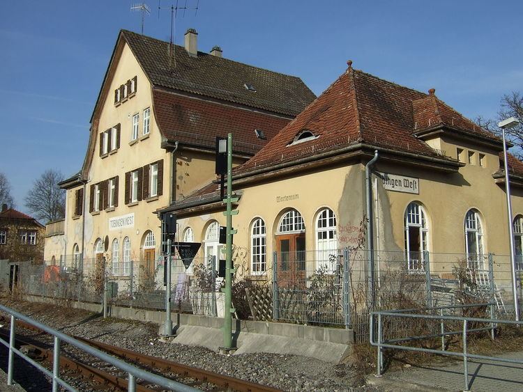 Tübingen West station