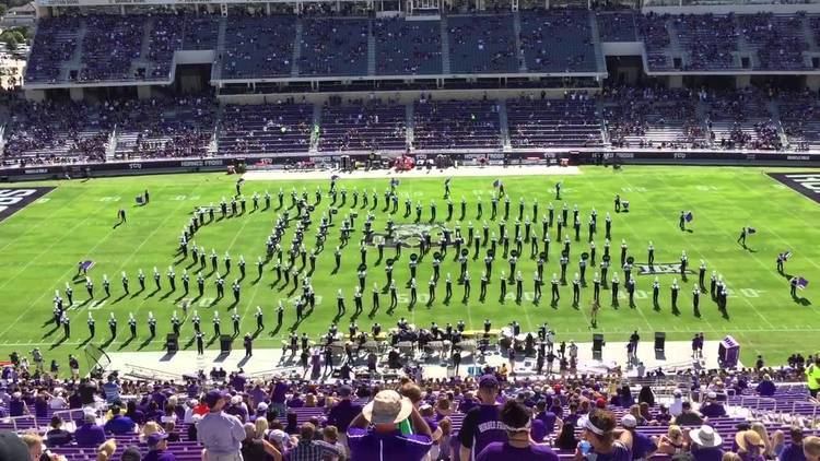 TCU Horned Frog Marching Band TCU Horned Frog Marching Band Halftime Show September 12 2015