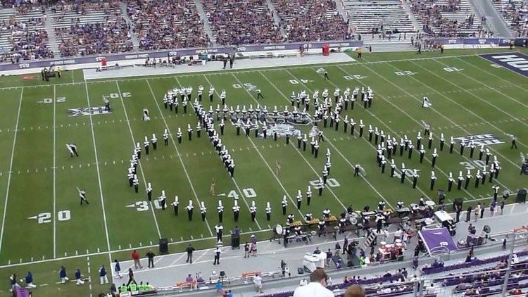 TCU Horned Frog Marching Band TCU Horned Frog Marching Band Bicycle Race by Queen YouTube
