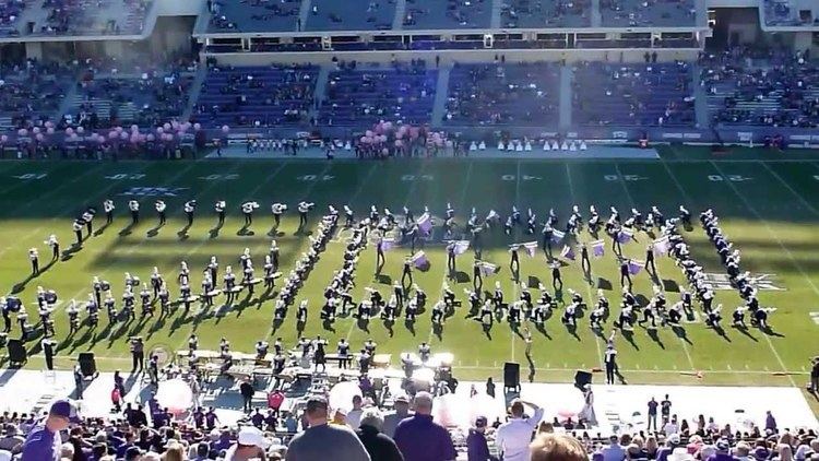 TCU Horned Frog Marching Band TCU Horned Frog Marching Band Paint It Black YouTube