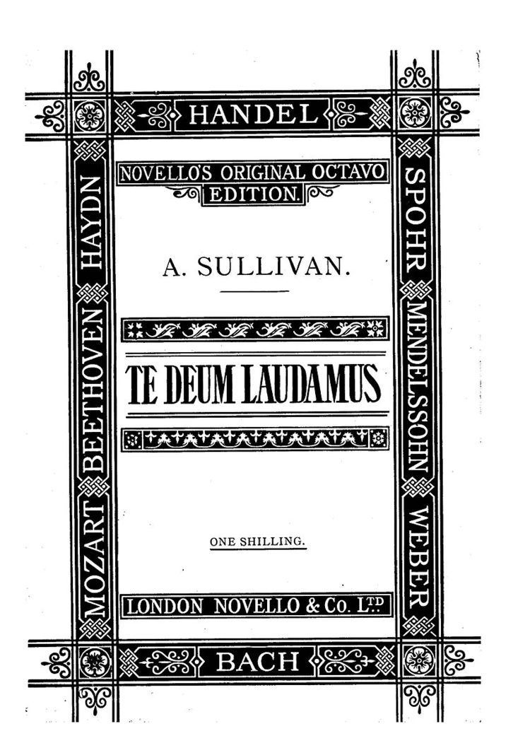 Te Deum Laudamus (Sullivan)