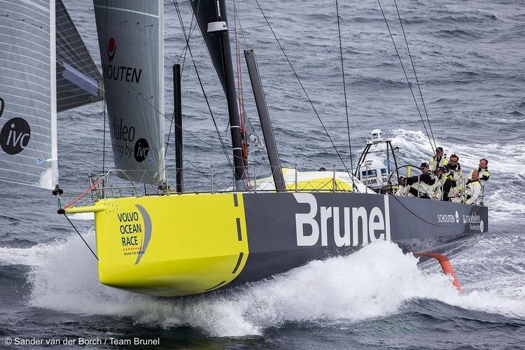 Team Brunel Team Brunel zips south at 225 knhr Yacht amp Coast