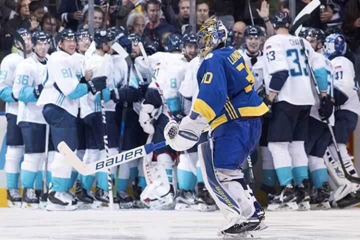 Team Europe (ice hockey) Europe beats Sweden 32 will face Canada in World Cup of Hockey