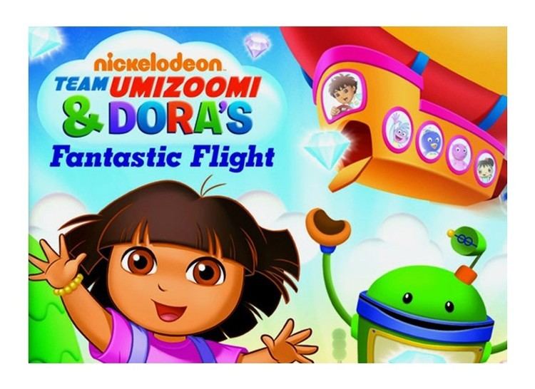 Team Umizoomi & Dora's Fantastic Flight Jogo Nickelodeon Team Umizoomi e Dora39s Fantastic Flight 2K Nintendo