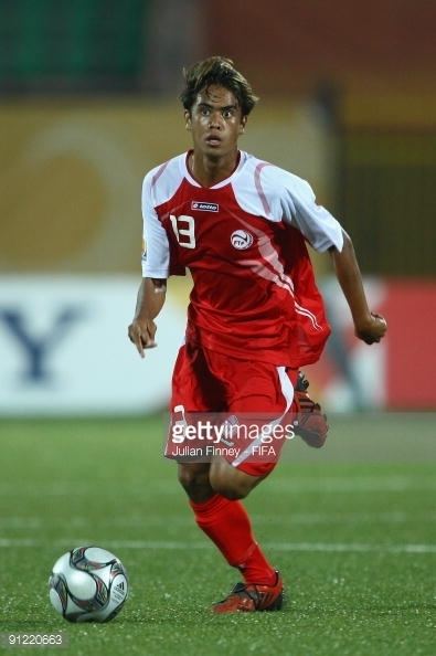 Teaonui Tehau Teaonui Tehau of Tahiti in action during the Group B FIFA U20 World