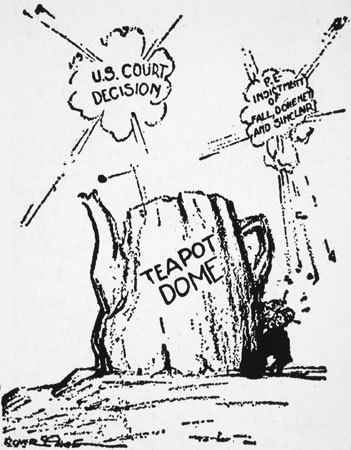 Teapot Dome scandal Teapot Dome Scandal United States history Britannicacom