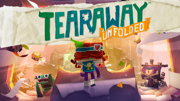 Tearaway Unfolded Tearaway Unfolded Game PS4 PlayStation