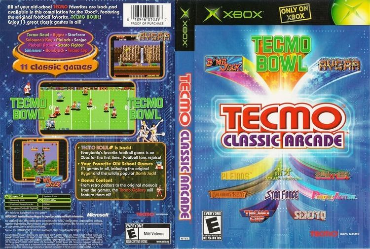 Tecmo Classic Arcade RETRO SPIRIT GAMES Tecmo Classic Arcade Xbox Works on Xbox 360
