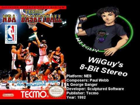 Tecmo NBA Basketball Tecmo NBA Basketball NES Soundtrack 8BitStereo YouTube