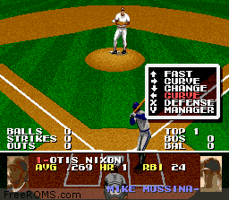 Tecmo Super Baseball SNES Super Nintendo for Tecmo Super Baseball ROM