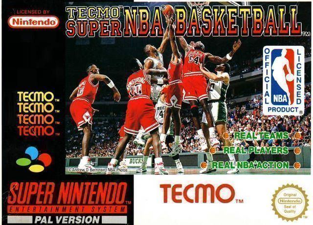 Tecmo Super NBA Basketball Tecmo Super NBA Basketball E Beta SNES ROM Complete ROMs