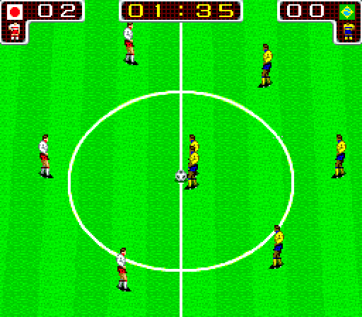 Tecmo World Cup '90 (Sega Genesis) - online game