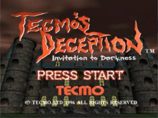 Tecmo's Deception: Invitation to Darkness Tecmo39s Deception Invitation to Darkness User Screenshot 1 for