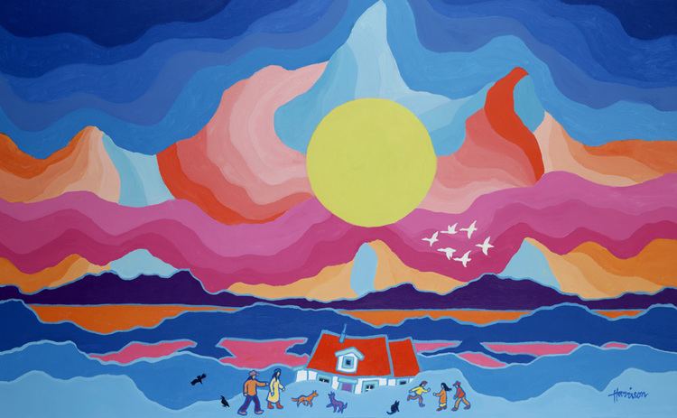 Ted Harrison Canadian painter Ted Harrison dies at 88 Vancity Buzz