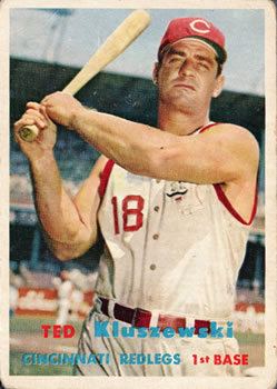 On this day in Reds history, 4/20/1952, Ted Kluszewski drives in nine runs  in a doubleheader sweep of the Pirates at Forbes Field in Pittsburgh. “Big  Klu” drove in two runs in