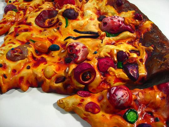 Ted Mineo Pizza as Art Aint by Ted Mineo Eat Me Daily