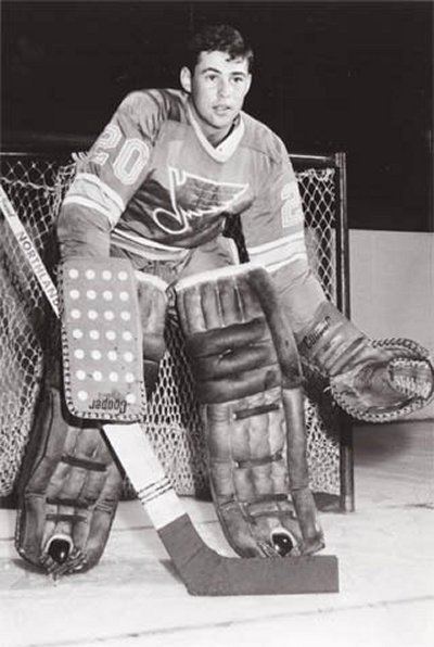 Ted Ouimet St Louis Blues goaltending history Ted Ouimet