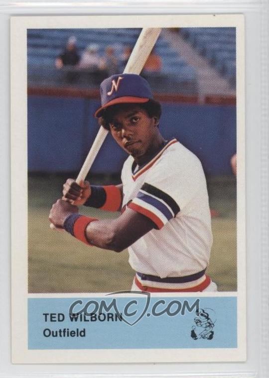 Ted Wilborn 1980 Nashville Sounds Base TEWI Ted Wilborn COMC Card