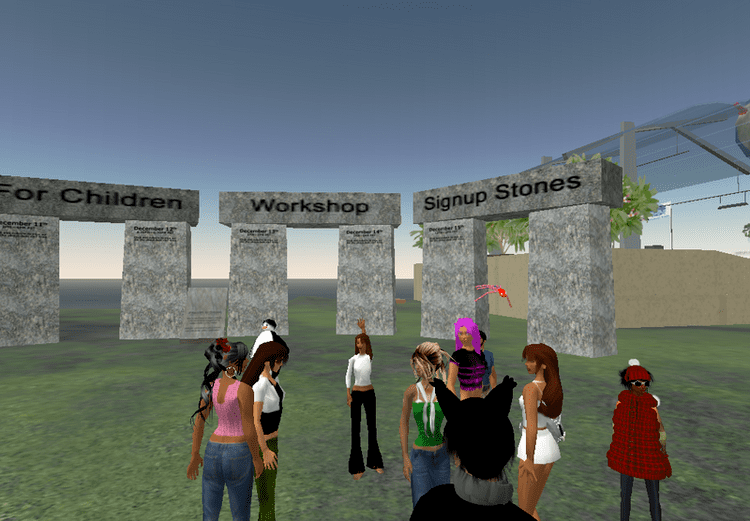 Teen Second Life Virtual Reality Los Angeles