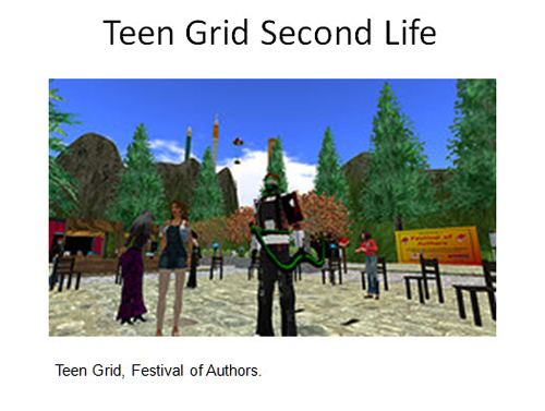 Teen Second Life Second Life A Virtual World Why Are Librarians There Frank