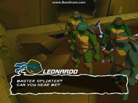 Teenage Mutant Ninja Turtles (2003 video game) TMNT 2003 Video Game Leo Story Mode Part 1 YouTube
