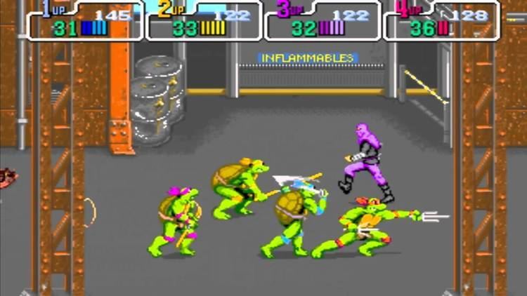 Teenage Mutant Ninja Turtles (arcade game) Gameflix Teenage Mutant Ninja Turtles 89 4 Player Arcade YouTube