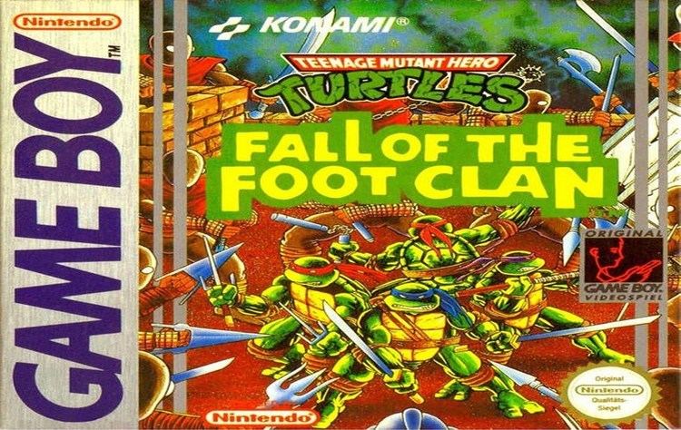 Teenage Mutant Ninja Turtles: Fall of the Foot Clan Teenage Mutant Ninja Turtles Fall of the Foot Clan Game Boy