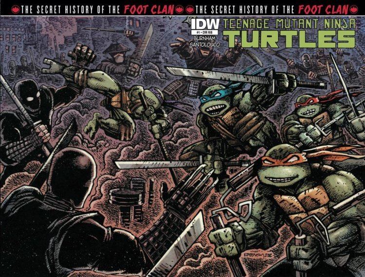 Teenage Mutant Ninja Turtles (IDW Publishing) Teenage Mutant Ninja Turtles The Secret History of the Foot Clan 1