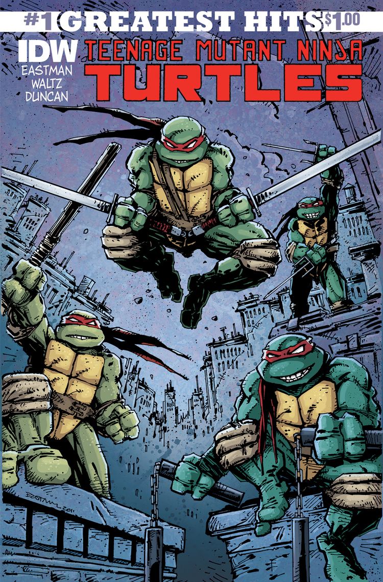 Teenage Mutant Ninja Turtles (IDW Publishing) Teenage Mutant Ninja Turtles 1 IDW39s Greatest Hits Edition IDW