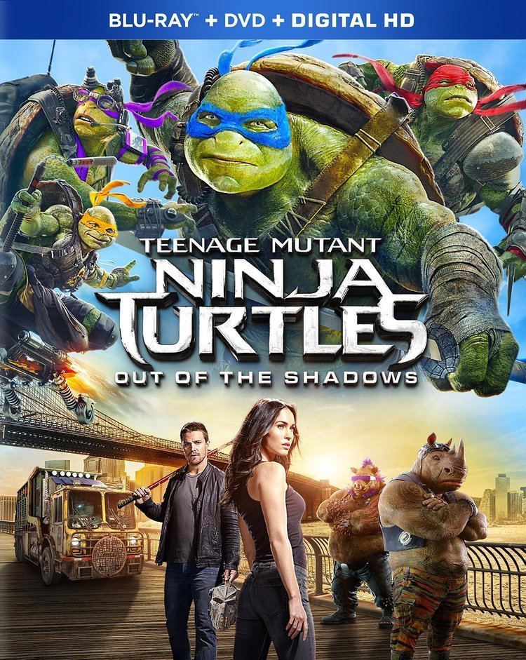 Teenage Mutant Ninja Turtles: Out of the Shadows Teenage Mutant Ninja Turtles 2 Out of the Shadows DVD Release Date