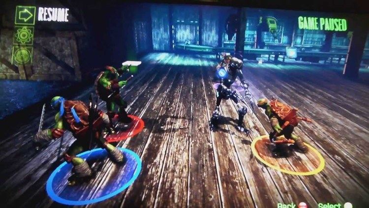 Teenage Mutant Ninja Turtles: Out of the Shadows (video game) Teenage Mutant Ninja Turtles Out of the Shadows Arcade Mode 4
