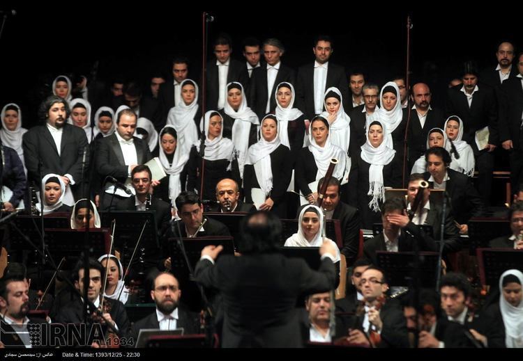 Tehran Symphony Orchestra wwwpayvandcomnews15marTehranSymphonyOrches