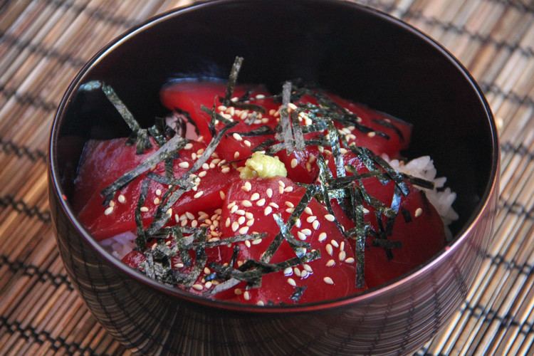 Tekkadon Tekka Don Tuna Bowl Recipe Japanese Cooking 101