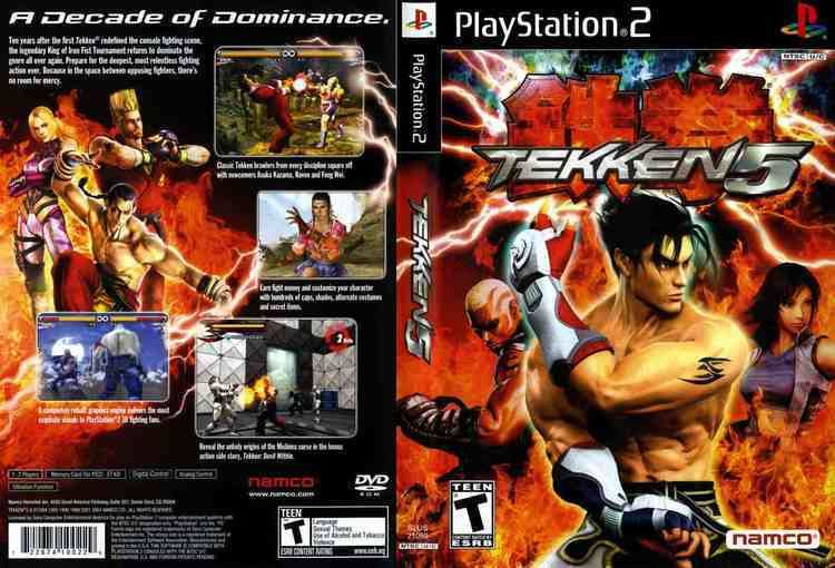 Tekken 5 Tekken 5 USA ISO lt PS2 ISOs Emuparadise