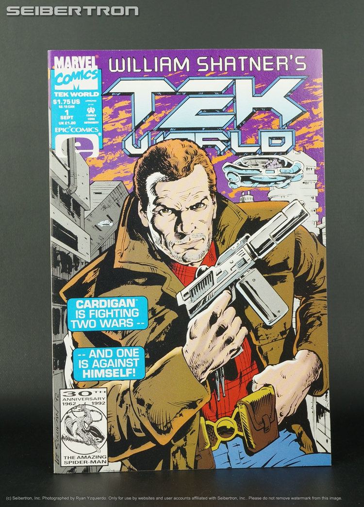 TekWorld Marvel Comics William Shatneramp039s TEK WORLD 1 Cardigan eBay