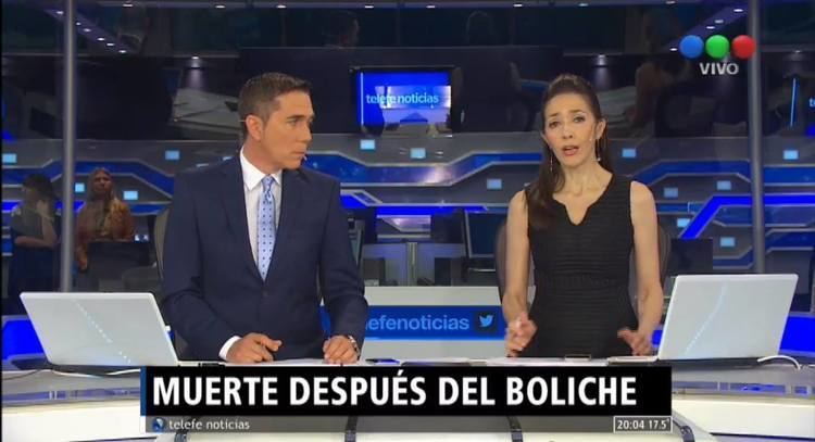 Telefe Noticias Nueva Grfica de Telefe Noticias 12082016 Televisin por Aire