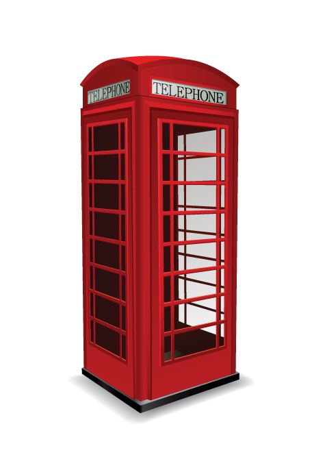 Telephone booth Telephone booth design vector Vector Other free download